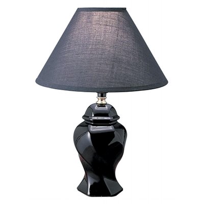 Ceramic Table Lamp  Black