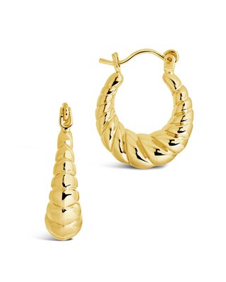 0.7" Croissant Hoops