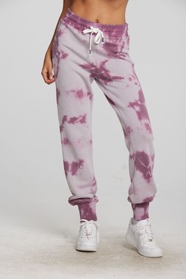 Zuma Cotton Terry Joggers With Rib And Shoestring Tie