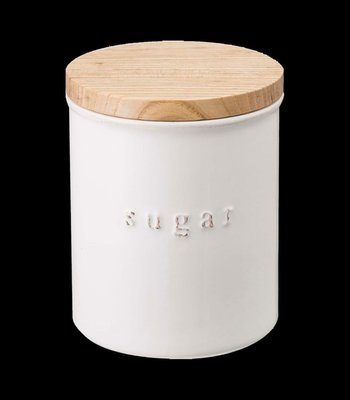 Ceramic Salt Canister