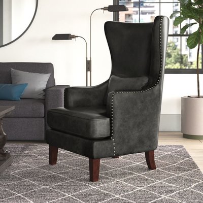 Essexville Upholstered Wingback Chair