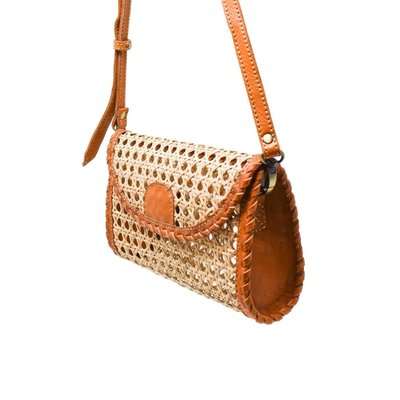 Poppy & Sage Ainsley Crossbody & Clutch Bag - Brown