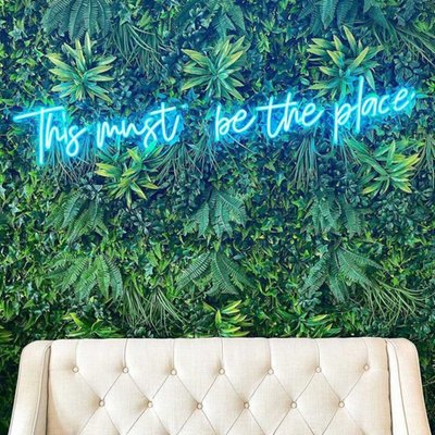 This Must Be The Place - LED neon sign