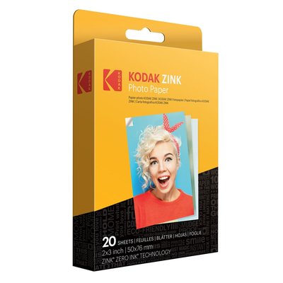 Zink 2x3” Premium Photo Paper (20 Pack)