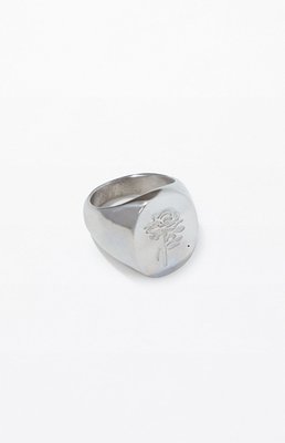 Rose Signet Ring