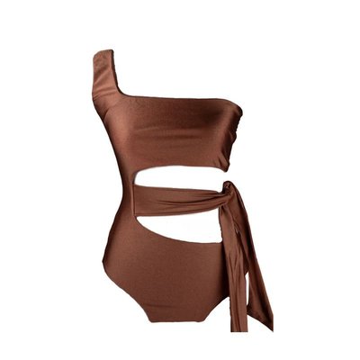 Sophia Bronze A Symmetrical Bodysuit