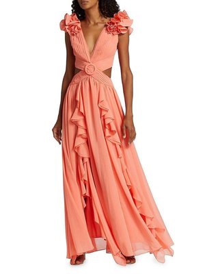 Patbo Women's Cut Out Maxi Dress