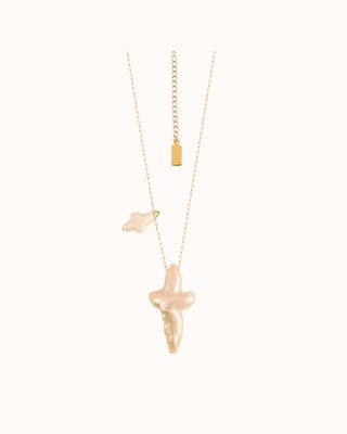 Grace Double Cross Necklace