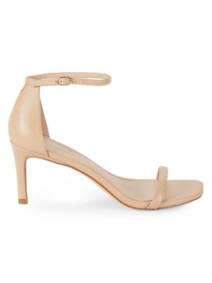 Amelina Leather Ankle-strap Sandals