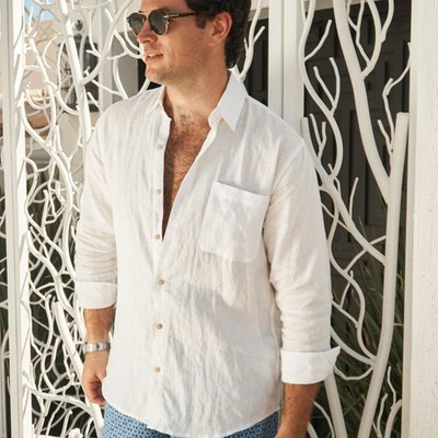 The Casa Blanca Linen Shirt