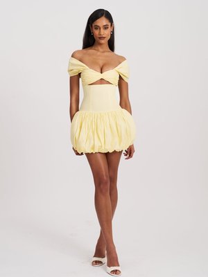 Umika Bubble Hem Mini Dress