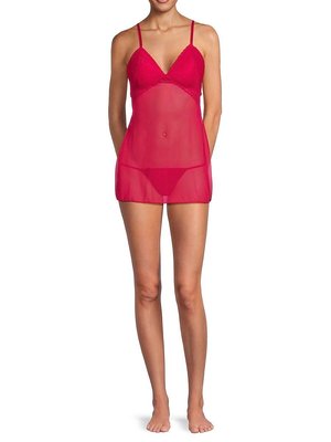 Flora Nikrooz Women's 2-piece Babydoll & String Set