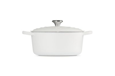 Signature Enameled Cast Iron Round Dutch Oven With Lid