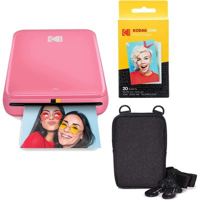 Mobile Instant Photo Printer & Photo Paper Go Bundle