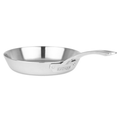 Contemporary 3-Ply Stainless Steel Fry Pan