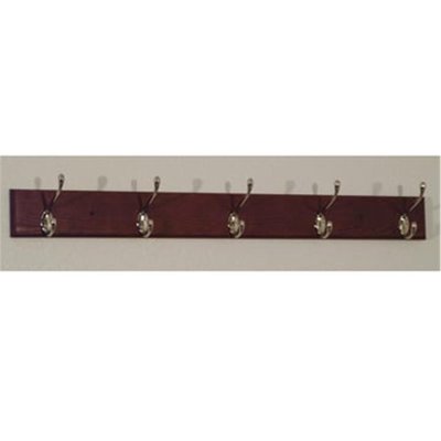 Hook Coat Rack    Nickel