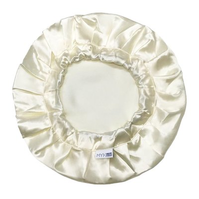 Silk Night Sleeping Cap Bonnet With Comfort Elastic Band