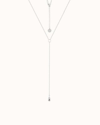 Rolo Lariat Drop Necklace