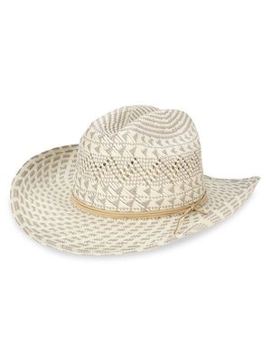 San Diego Hat Company Women's Woven Cowboy Hat