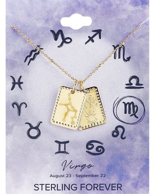 Zodiac Tag Necklace