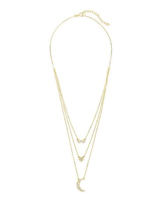 Cz Celestial Infinity Necklace