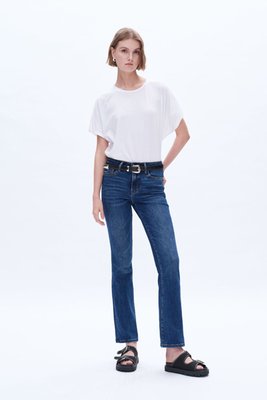 High Rise Bootcut Denim Jeans