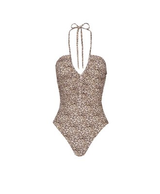 Pjs X Pq Swim Leopard Josie One Piece