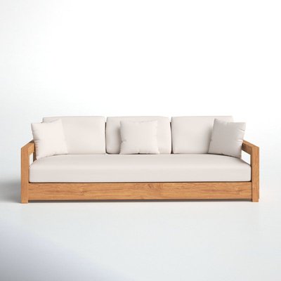 Melrose Teak Outdoor Patio Sofa