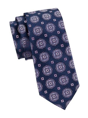 Pattern Silk Tie