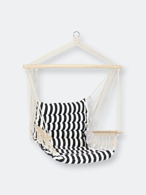 Sunnydaze Decor Sunnydaze Polycotton Padded Hammock Chair With Spreader Bar