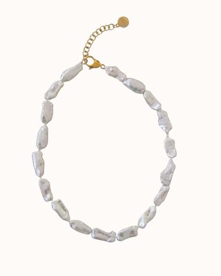 Biwa Pearl Necklace