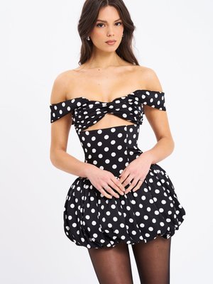 Umika Bubble Hem Mini Dress