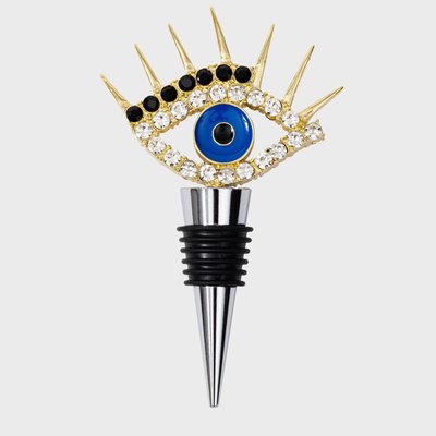 Evil eye wine stopper