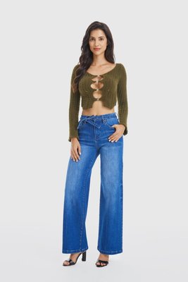 Cloe High Rise Wide Leg Jeans