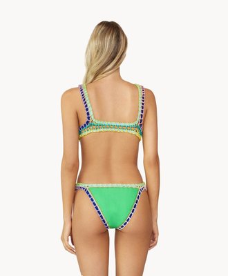 Ferrarini Swim Green Crochet Bottom