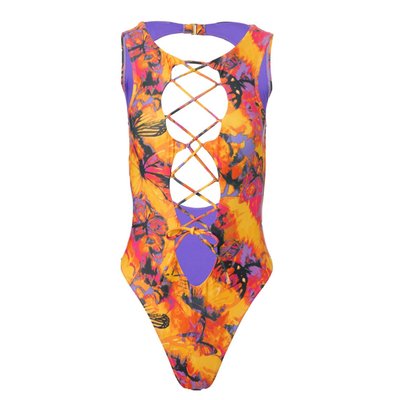 Sunset Butterfly One Piece