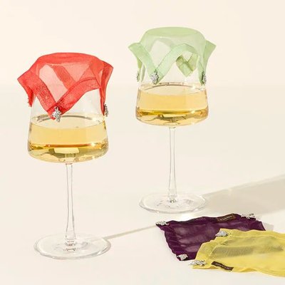 Weighted Outdoor Wine Covers - Set Of 4