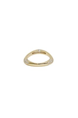 Star Dusted 18k Gold Plated Ring