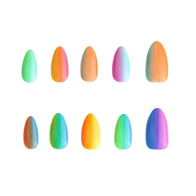 Lost In Gradient - Press-on Nail