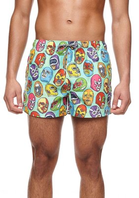 Boardies Lucha Libre Shortie Shorts