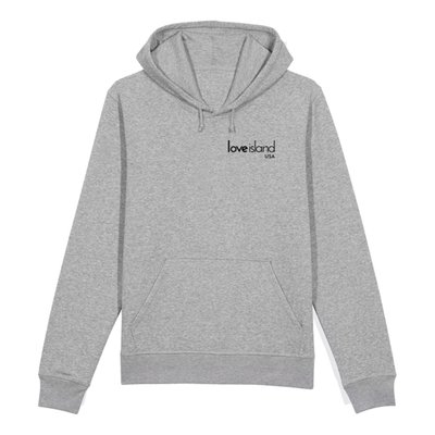 Love Island Usa Logo Hoodie - Heather Grey