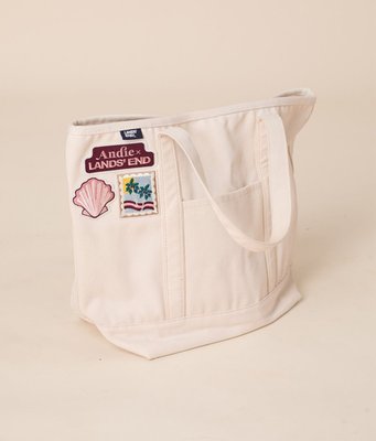 Lands' End Canvas Pocket Tote