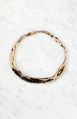 Gemstone Bangle Bracelet In Gold