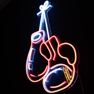 Boxing Gloves - LED neon sign