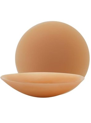 Miss Circle, Large Light Coffee Silicone Nipple Covers.