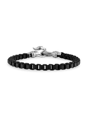 Esquire Men's Jewelry Men's Box Link Bracelet