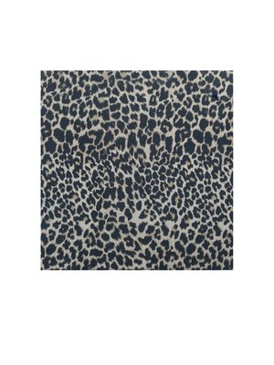 Spring Affair Cheetah Print Linen Head Scarf