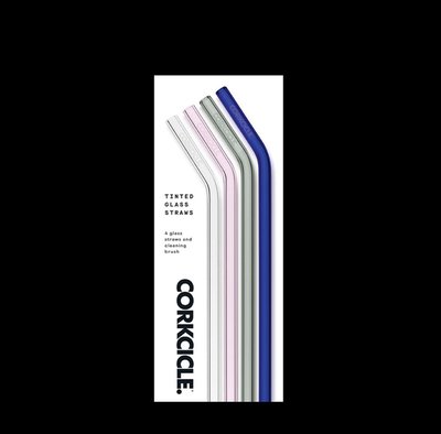 Glass Straw Set