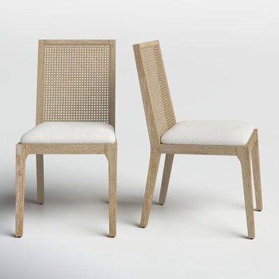 Anassi Cane Back Side Chair (Set of 2)