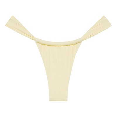 Cream Rib Sandra Bikini Bottom